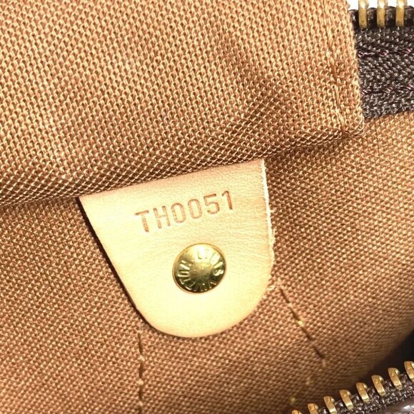 LOUIS VUITTON M92195 MonogramGraffiti Speedy30 Hand Bag Brown/White - Picture 15 of 16